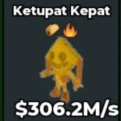 Ketupat Kepat Gold 306.2M s (Секретный персонаж) — Roblox, лот №232870