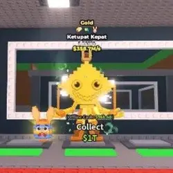 Ketupat Kepat Gold 358.7M s (Секретный персонаж) — Roblox, лот №232871