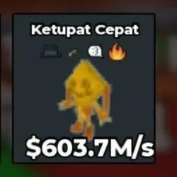 Ketupat Kepat Gold [603.7 M s ] with Fire trait, Mi Gatito … — Roblox, лот №232873