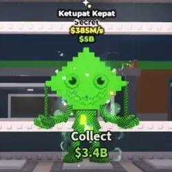 Ketupat Kepat Radioactive 385M s (Секретный персонаж) — Roblox, лот №232883