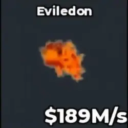 KH4# Lava Eviledon 189M s Very (Секретный персонаж) — Roblox, лот №232899