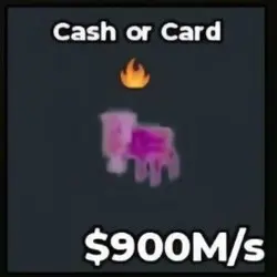 KH5# Candy Cash or Card 900M s Fire Trait (Секретный персон… — Roblox, лот №232900