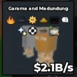 KH8# Garama and Madundung 2.1B s Clean Trait Very in Eldo (… — Roblox, лот №232901