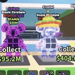 Koala Parabala - Galaxy Extrmely Rare craft (Brainrot God п… — Roblox, лот №232904
