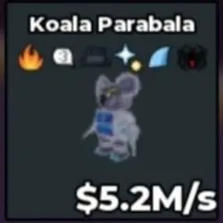 Koala Parabala 5.2M s (Brainrot God персонаж) — Roblox, лот №232912