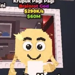 Krupuk Pagi Pagi 290k s Seller (Brainrot God персонаж) — Roblox, лот №232942