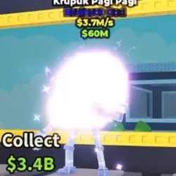 Krupuk Pagi Pagi Crystal (Brainrot God персонаж) — Roblox, лот №232944
