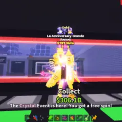 La anniversary grand gold 1years disco ans fire (Секретный … — Roblox, лот №232955
