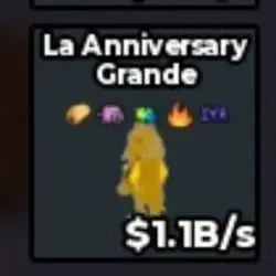 La Anniversary Grande 1.1B (Секретный персонаж) — Roblox, лот №232966