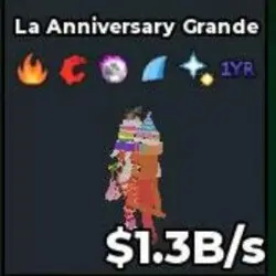 La Anniversary Grande 1.3 B s (Секретный персонаж) — Roblox, лот №232972