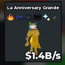La Anniversary Grande 1.4B s (Секретный персонаж) — Roblox, лот №232976
