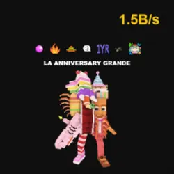 La Anniversary Grande 1.5B s #Kha (Секретный персонаж) — Roblox, лот №232979