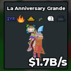 La Anniversary Grande 1.7B s (Секретный персонаж) — Roblox, лот №232983