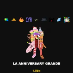 La Anniversary Grande 1.8B s (Секретный персонаж) — Roblox, лот №232984