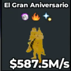 La Anniversary Grande 587.5M s Secret Gold V246 (Секретный … — Roblox, лот №233003