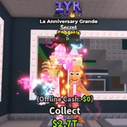 La Anniversary Grande 900M s - 4 Trait (Секретный персонаж) — Roblox, лот №233013