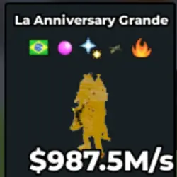 La Anniversary Grande Brazil Trait 987.5M s (Секретный перс… — Roblox, лот №233018