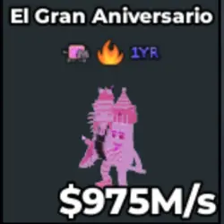 La Anniversary Grande Candy 975M s V227 (Секретный персонаж) — Roblox, лот №233019