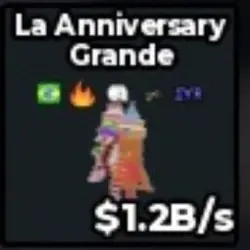 La Anniversay Grande 1.2B (Секретный персонаж) — Roblox, лот №233043