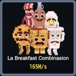La Breakfast Combinasion 165M s (Секретный персонаж) — Roblox, лот №233050