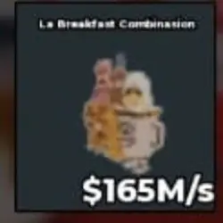 LA BREAKFAST COMBINATION 165M s (Секретный персонаж) — Roblox, лот №233057