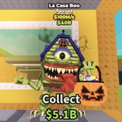 La Casa Boo $150M s Secret Exclusive (Секретный персонаж) — Roblox, лот №233062