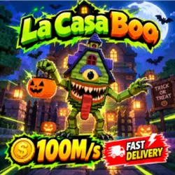 La Casa Boo 100m s 5 - 15 mins (Секретный персонаж) — Roblox, лот №233071