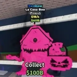 La Casa Boo 1B s ( Rainbow ) (Секретный персонаж) — Roblox, лот №233075