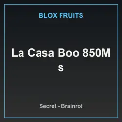 La Casa Boo 850M s (Секретный персонаж) — Roblox, лот №233079