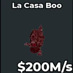 LA Casa BOO Bloodrot Very Rare (Секретный персонаж) — Roblox, лот №233080