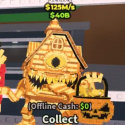 LA CASA BOO GOLD 125M S (Секретный персонаж) — Roblox, лот №233082