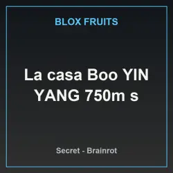 La casa Boo YIN YANG 750m s (Секретный персонаж) — Roblox, лот №233089