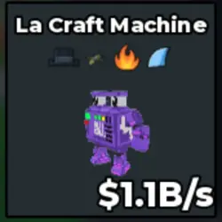 La Craft Machine (f01897) (Секретный персонаж) — Roblox, лот №233095