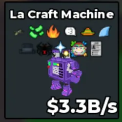 La Craft Machine (f01908) (Секретный персонаж) — Roblox, лот №233096