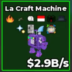 La Craft Machine (f01990) (Секретный персонаж) — Roblox, лот №233098
