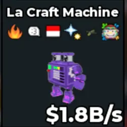 La Craft Machine (f02040) (Секретный персонаж) — Roblox, лот №233099