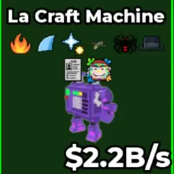La Craft Machine (f02121) (Секретный персонаж) — Roblox, лот №233101