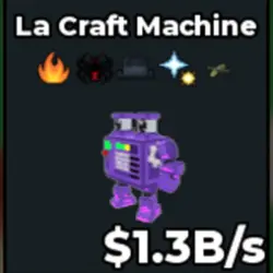 La Craft Machine (f02140) (Секретный персонаж) — Roblox, лот №233102