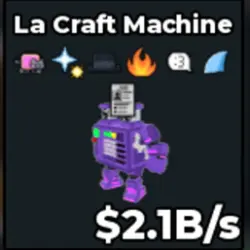 La Craft Machine (f02170) (Секретный персонаж) — Roblox, лот №233103