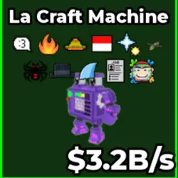 La Craft Machine (f02179) (Секретный персонаж) — Roblox, лот №233104