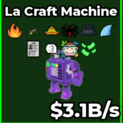 La Craft Machine (f02209) (Секретный персонаж) — Roblox, лот №233105
