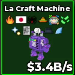La Craft Machine (f02253) (Секретный персонаж) — Roblox, лот №233107