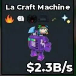 La Craft Machine 2.3 B s (Секретный персонаж) — Roblox, лот №233118