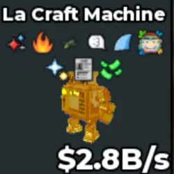 LA CRAFT MACHINE 2.8 B s (Секретный персонаж) — Roblox, лот №233123