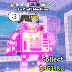 LA Craft Machine Candy 3B s Secret Unit (Секретный персонаж) — Roblox, лот №233138