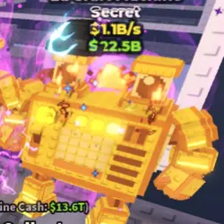 La Craft Machine Gold 1.1B s - 4 traits (Секретный персонаж) — Roblox, лот №233142