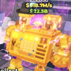 La Craft Machine Gold 918.7M s - 3 traits (Секретный персон… — Roblox, лот №233143