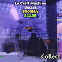 LA Craft Machine Phantom 900M s Secret Unit (Секретный перс… — Roblox, лот №233147