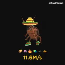 La Cucaracha - 11.6M s (Секретный персонаж) — Roblox, лот №233157