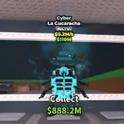 La Cucaracha 5.2M s Cyber (Секретный персонаж) — Roblox, лот №233140